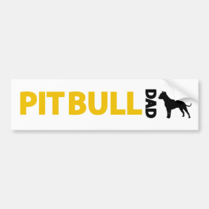 Adesivo Para Carro Pai de Pitbull