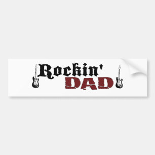Adesivo Para Carro Pai de Rockin