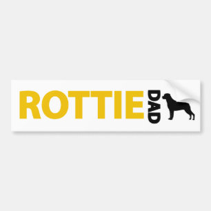 Adesivo Para Carro Pai de Rottweiler