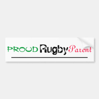 Adesivo Para Carro pai orgulhoso do rugby