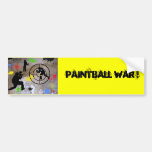 Adesivo Para Carro Paintball da guerrilha urbana