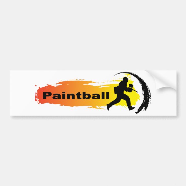 Adesivo Para Carro Paintball original (Frente)