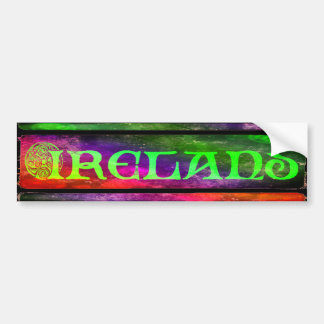 Adesivo Para Carro País de irlandês bordador, autocolante, arco-íris,