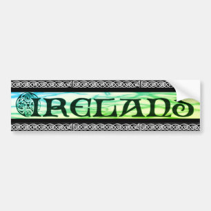 Adesivo Para Carro País de irlandês bordador, autocolante, nó celt