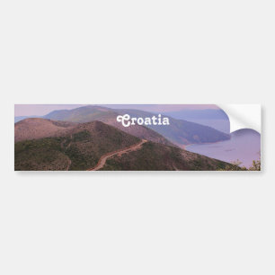 Adesivo Para Carro Paisagem croata
