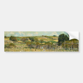 Adesivo Para Carro Paisagem de campo (por Alfred Sisley)