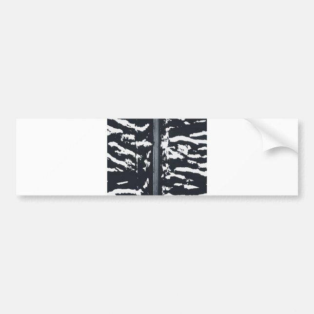 Adesivo Para Carro paisagem zebra (Frente)
