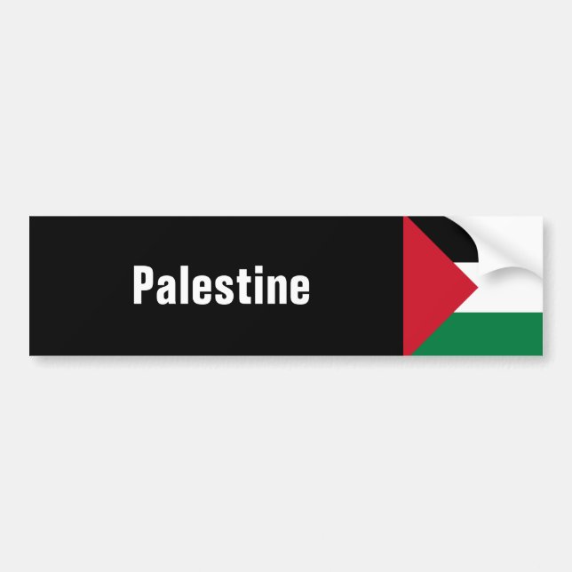 Adesivo Para Carro Palestina (Frente)