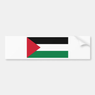 Adesivo Para Carro Palestina Livre - Bandeira Palestiniana (ع ل م 