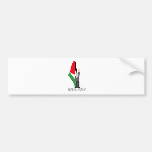 Adesivo Para Carro Palestina livre com o direito do retorno