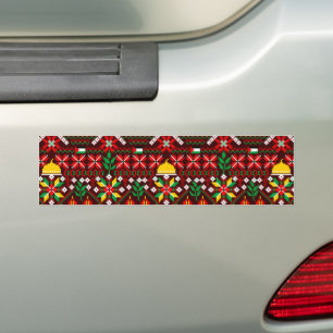 Adesivo Para Carro Palestina Tatreez Embroderia Tradicional