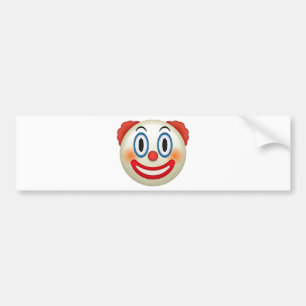 Adesivo Para Carro Palhaço louco Emoji