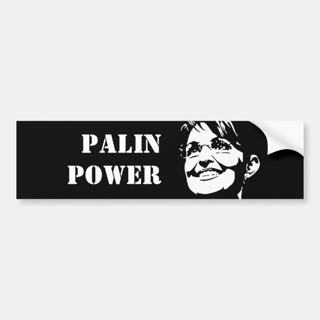 Adesivo Para Carro Palin Power (Frente)