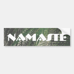 Adesivo Para Carro Palm Deixa Namaste