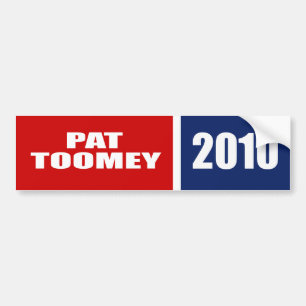 ADESIVO PARA CARRO PANCADINHA TOOMEY PARA O SENADO