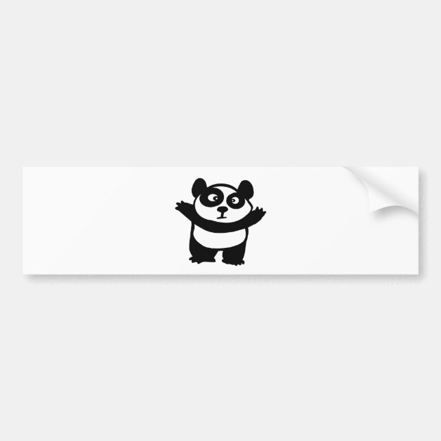 Adesivo Para Carro panda (Frente)