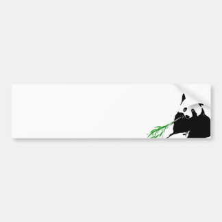 Adesivo Para Carro Panda que come o bambu