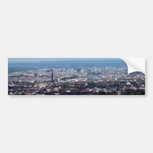 Adesivo Para Carro Panorama de Viena Áustria
