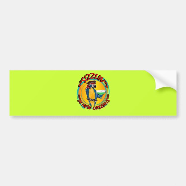 ADESIVO PARA CARRO PAPAGAIOS SIZZLIN (Frente)