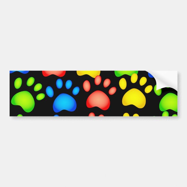 Adesivo Para Carro Papel de parede da pata (Frente)