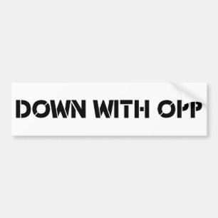 Adesivo Para Carro Para baixo com Opp
