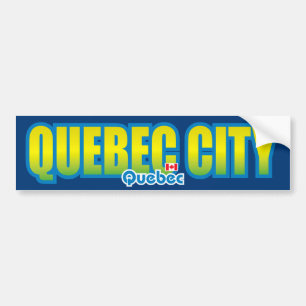 Adesivo Para Carro Pára-choque de Cidade de Quebec