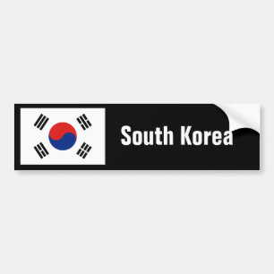 Adesivo Para Carro Pára-choque de Coreia do Sul