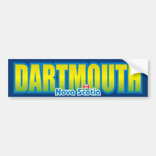 Adesivo Para Carro Pára-choque de Dartmouth