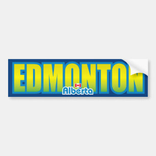 Adesivo Para Carro Pára-choque de Edmonton