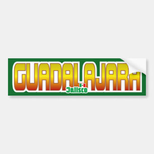 Adesivo Para Carro Pára-choque de Guadalajara