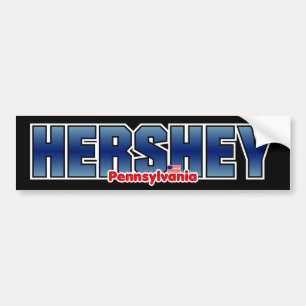Adesivo Para Carro Pára-choque de Hershey