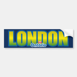 Adesivo Para Carro Pára-choque de Londres
