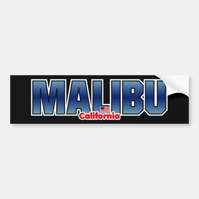 Adesivo Para Carro Pára-choque de Malibu (Frente)