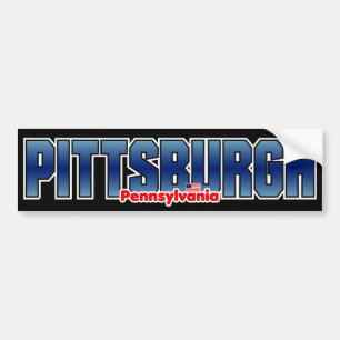 Adesivo Para Carro Pára-choque de Pittsburgh