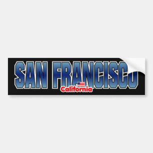 Adesivo Para Carro Pára-choque de San Francisco