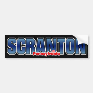 Adesivo Para Carro Pára-choque de Scranton