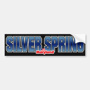 Adesivo Para Carro Pára-choque de Silver Spring