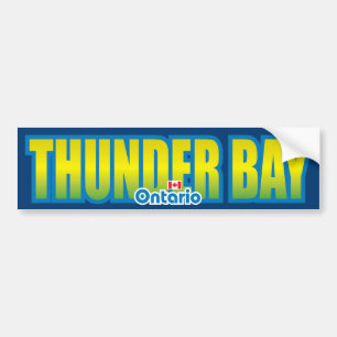 Adesivo Para Carro Pára-choque de Thunder Bay