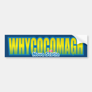 Adesivo Para Carro Pára-choque de Whycocomagh