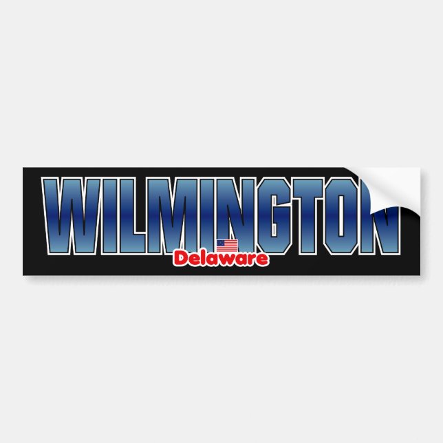 Adesivo Para Carro Pára-choque de Wilmington (Frente)