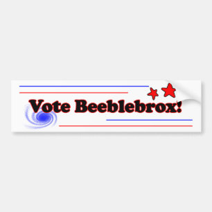 Adesivo Para Carro pára-choque do beeblebrox