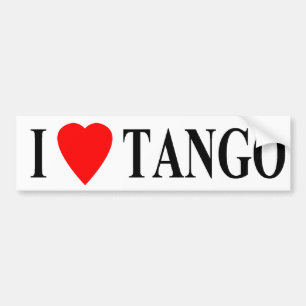 Adesivo Para Carro pára-choque mim tango do coração