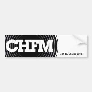 Adesivo Para Carro Pára-choque Sticker2… assim HOUSEing de CHFM bom!