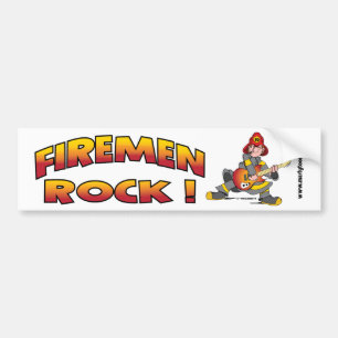 Adesivo Para Carro Pára-choque sticker.png da ROCHA dos BOMBEIROS