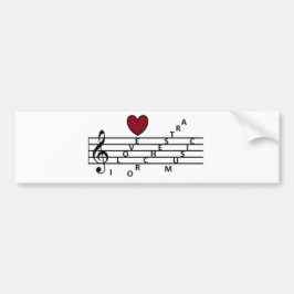 Adesivo Para Carro Para o amante da música da orquestra