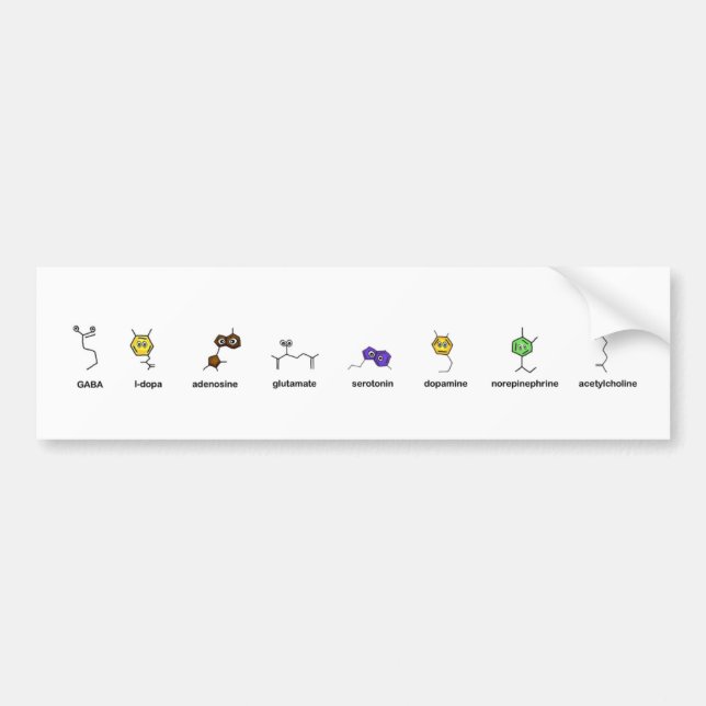 Adesivo Para Carro Parada do Neurotransmissor (Frente)