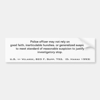 Adesivo Para Carro Parada do tráfego