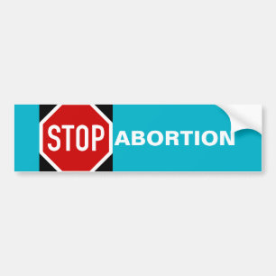 ADESIVO PARA CARRO PARAR ABORTO