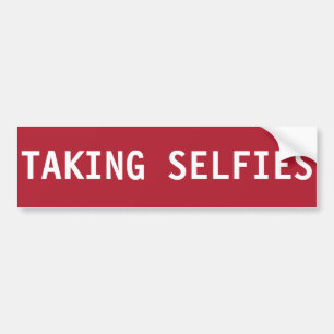 ADESIVO PARA CARRO PARE DE TOMAR SELFIES
