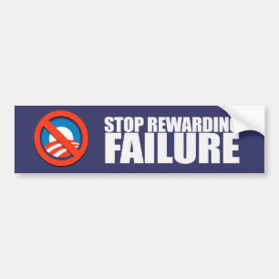 Adesivo Para Carro PARE FALHA REWARDING Bumpersticker